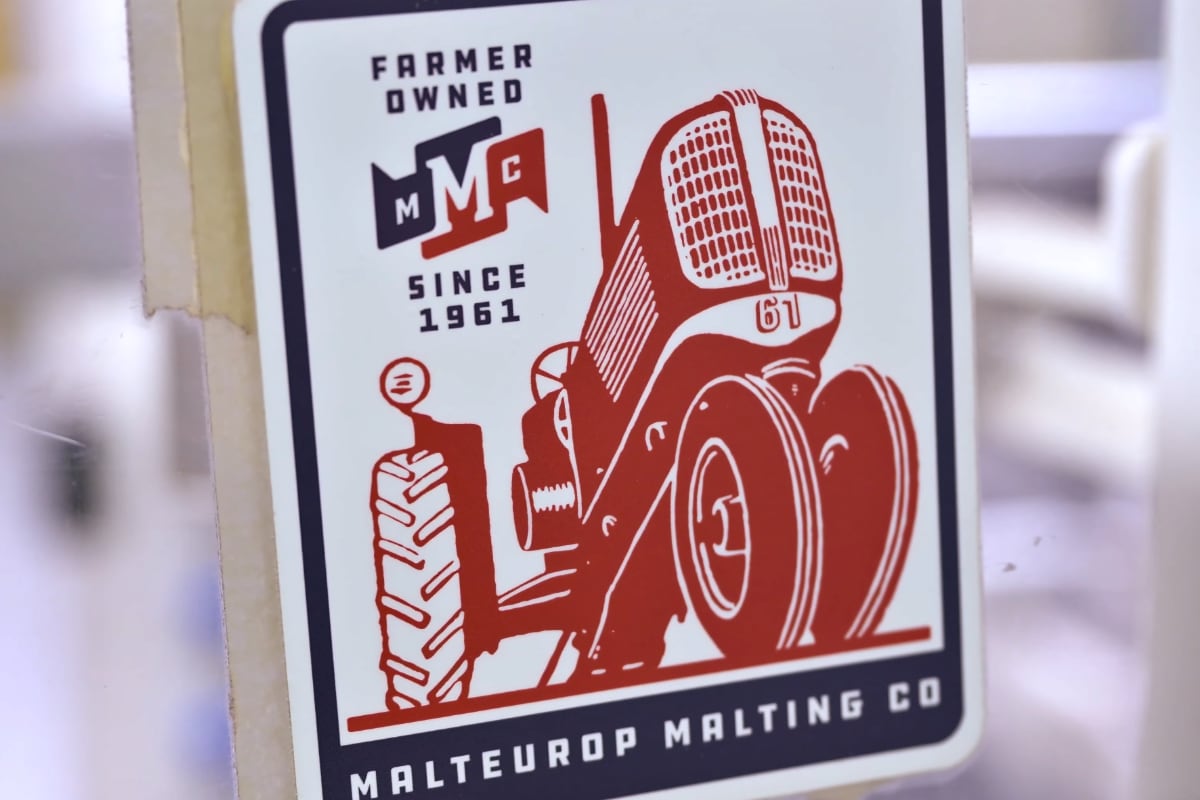Malteurop Farmer Owned Since 1961 Badge